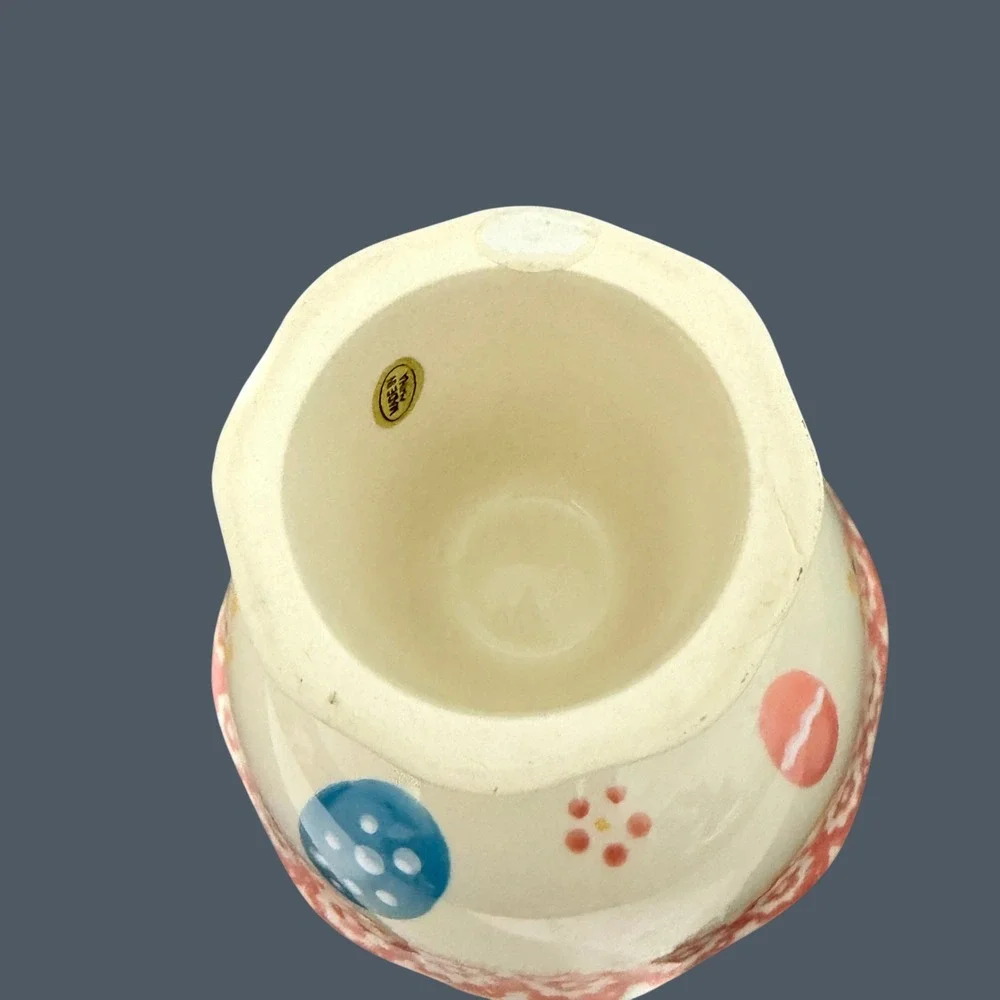Temp-tations by Tara Easter Egg Pedestal Serving Bowls Set of 2 Hand Painted